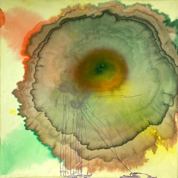 Vivian Springford, Stain Pale Yellow, Red, c. 1970s