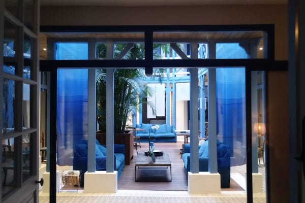 Villa d'Eaux, exhibition by Noémie Lacroix : Wave Fragments