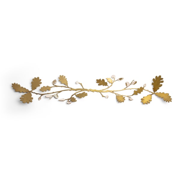 Resilient as a Wren's Egg Brass, paint 930mm x 190mm