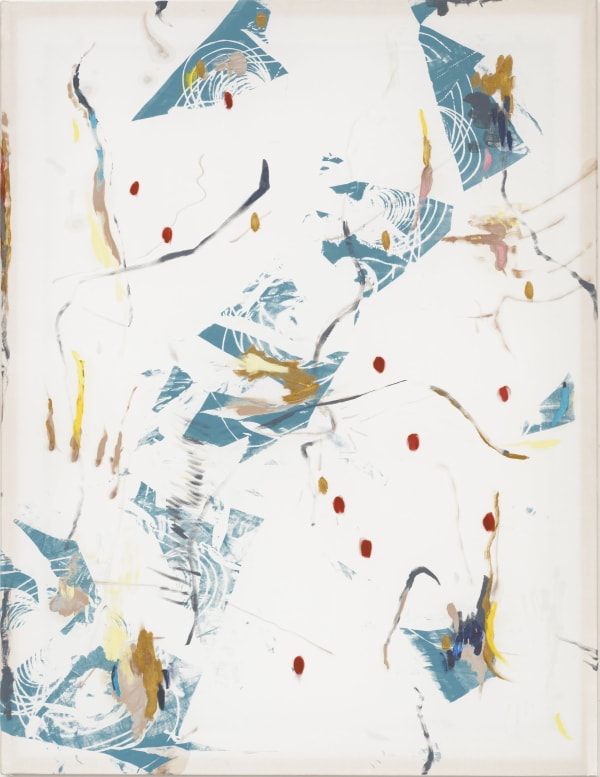 Bas van den Hurk, With silver bracelets on her wrists and flowers in her hair, 2017