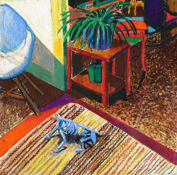 Mathieu Cherkit, Pastel Gras #11, 2021