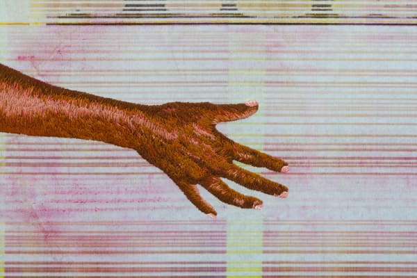 M B Brandt Heidelbergblankety1 Detail