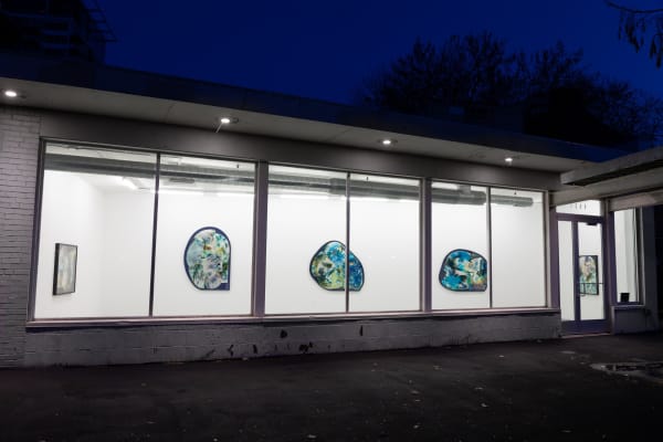 Installation view of Mariah Robertson: Eggs at Green Gallery, 2022