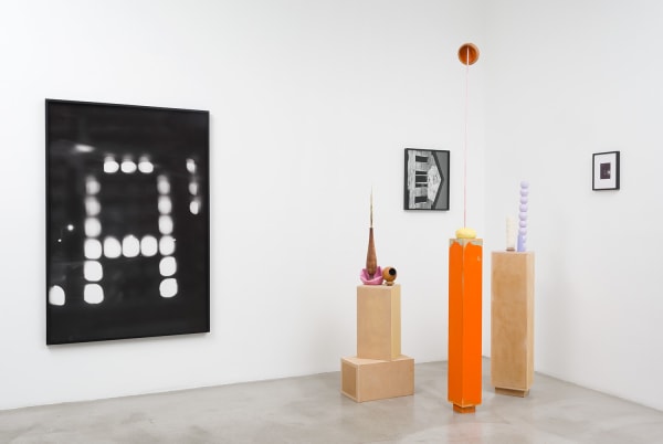 Installation view of Soft Target at M+B, 2014