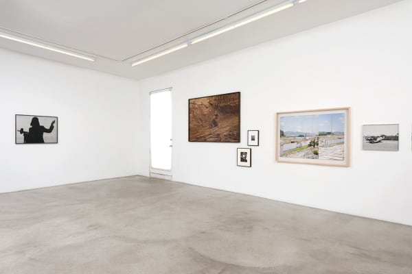 Installation view of Soft Target at M+B, 2014