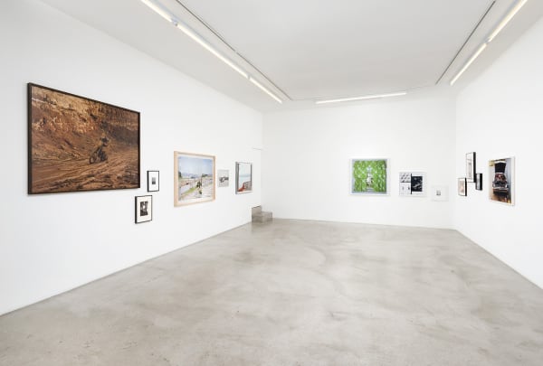 Installation view of Soft Target at M+B, 2014