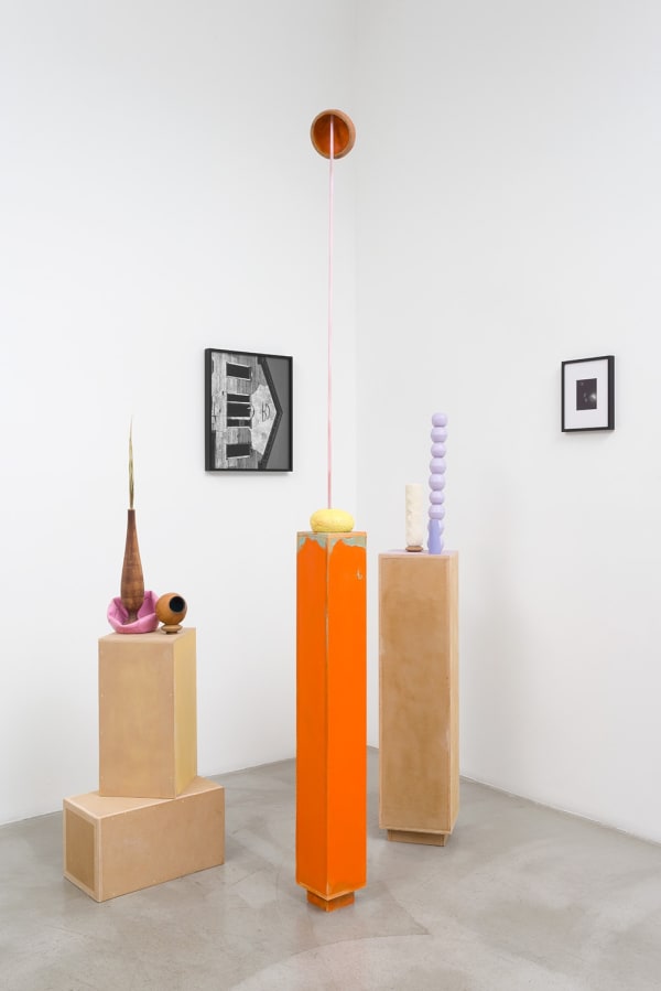 Installation view of Soft Target at M+B, 2014