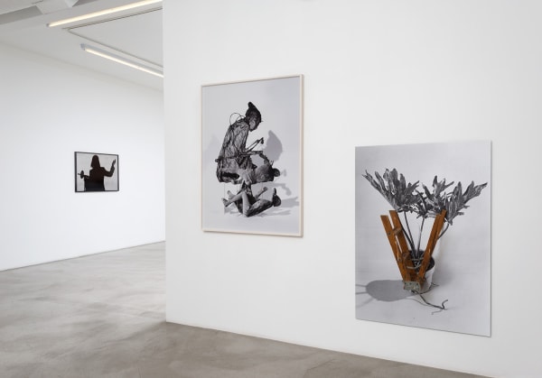 Installation view of Soft Target at M+B, 2014