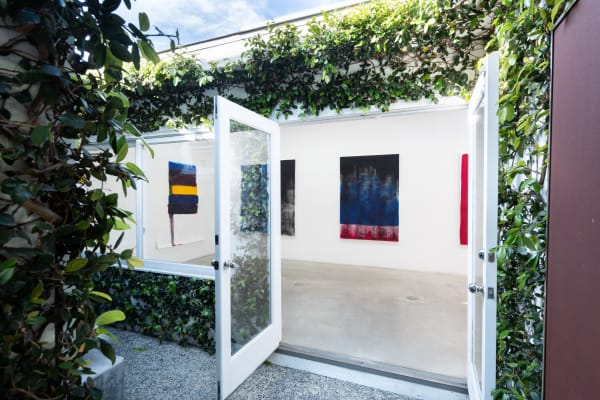 Phil Chang: Pictures, Pigment and Canvas, installation view