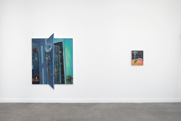 Elmer Guevara: The Quads, installation view, April 9 - May 14, 2022
