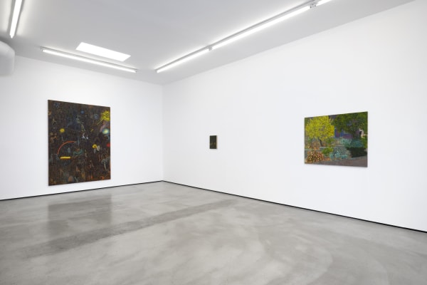 Installation view of JP Munro: Rainbow Bridge, May 21 - June 30, 2022