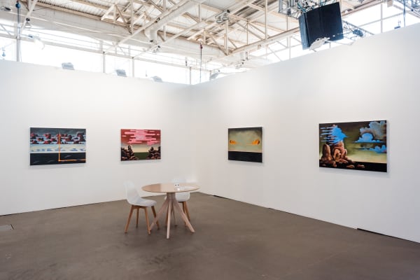 Installation view of Leo Mock at CAN: Ibiza 2022