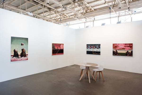 Installation view of Leo Mock at CAN: Ibiza 2022