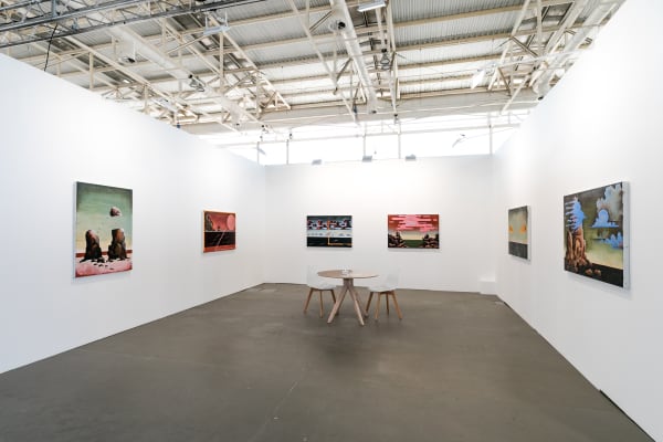 Installation view of Leo Mock at CAN: Ibiza 2022