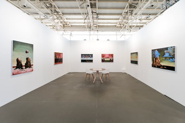 Installation view of Leo Mock at CAN: Ibiza 2022
