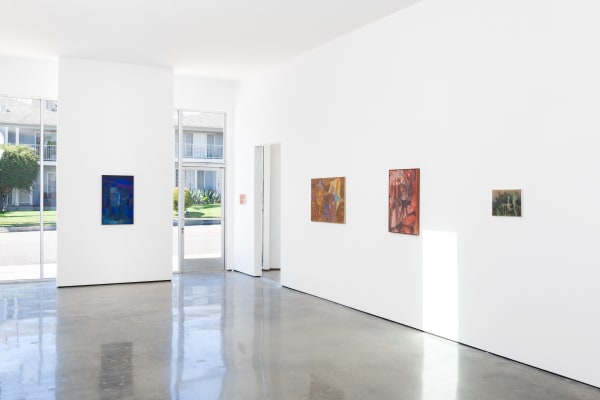 Installation view of The Lurid Season at M+B Doheny, September 2022.