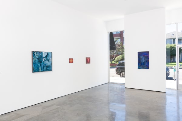 Installation view of The Lurid Season at M+B Doheny, September 2022.