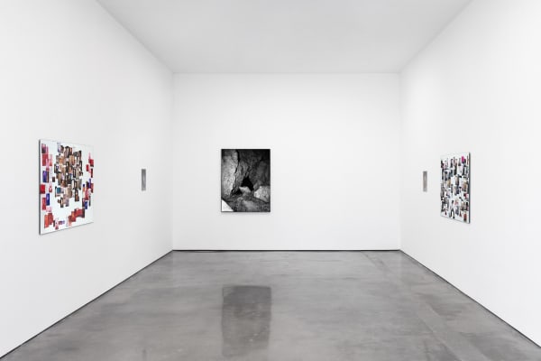 Installation view of Whitney Hubbs: Funny, Ha Ha at M+B Doheny, 2022