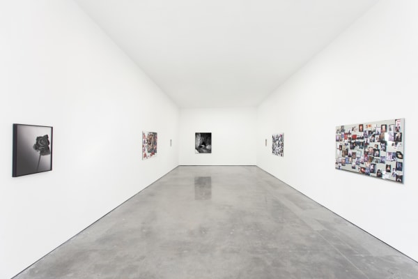 Installation view of Whitney Hubbs: Funny, Ha Ha at M+B Doheny, 2022