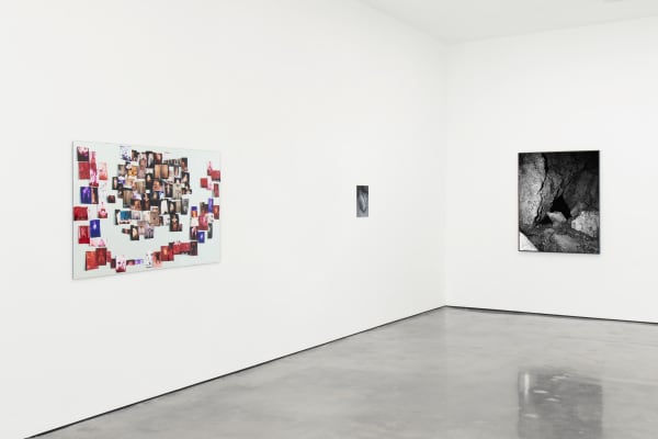 Installation view of Whitney Hubbs: Funny, Ha Ha at M+B Doheny, 2022