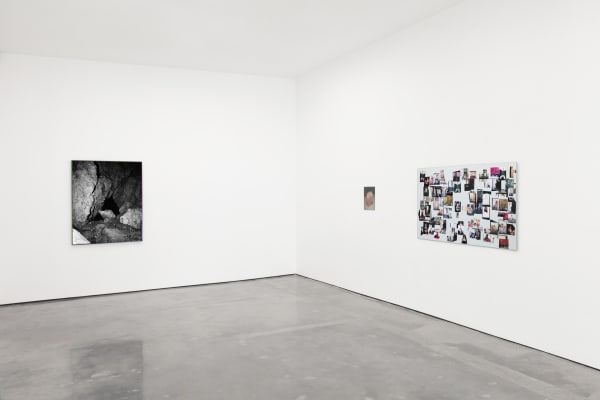Installation view of Whitney Hubbs: Funny, Ha Ha at M+B Doheny, 2022