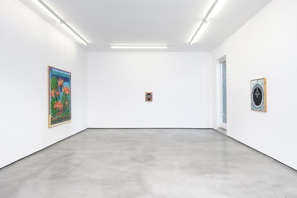 Installation view of Kristof Santy: Home Sweet Home at M+B, 2022