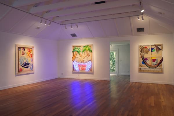 Installation view of Katelyn Ledford: Virtuous Virtuousity at M+B, Los Angeles, 2023