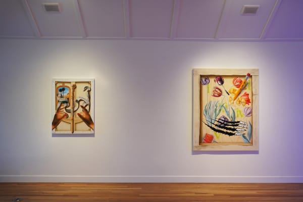 Installation view of Katelyn Ledford: Virtuous Virtuousity at M+B, Los Angeles, 2023