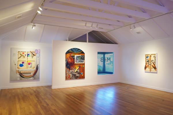 Installation view of Katelyn Ledford: Virtuous Virtuousity at M+B, Los Angeles, 2023