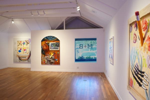 Installation view of Katelyn Ledford: Virtuous Virtuousity at M+B, Los Angeles, 2023