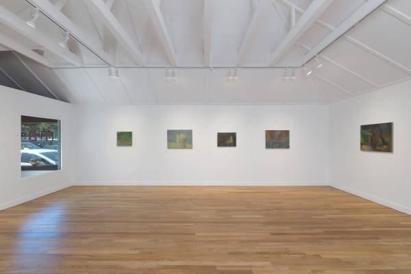 Installation view of Ben Walker: Life Without God at M+B, 2023