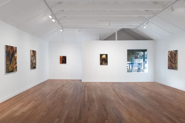 Installation view of Dennis Scholl: A Report on Hidden Kindness, M+B, Los Angeles, CA