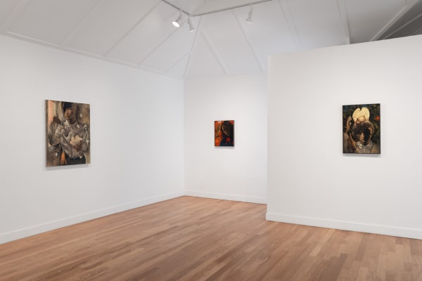 Installation view of Dennis Scholl: A Report on Hidden Kindness, M+B, Los Angeles, CA