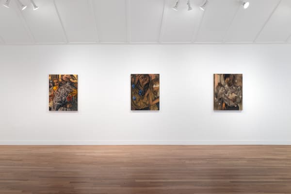 Installation view of Dennis Scholl: A Report on Hidden Kindness, M+B, Los Angeles, CA