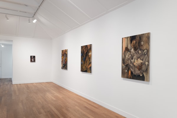 Installation view of Dennis Scholl: A Report on Hidden Kindness, M+B, Los Angeles, CA