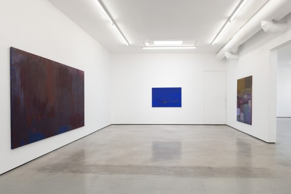 Installation view of Catherine Fairbanks: Nurses Under Lakes, M+B, Los Angeles,
