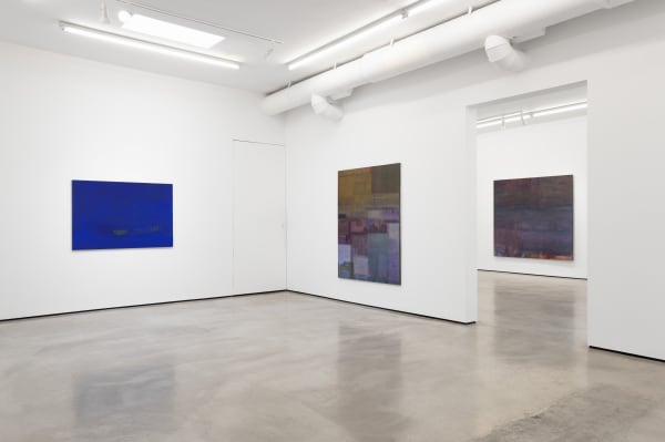 Installation view of Catherine Fairbanks: Nurses Under Lakes, M+B, Los Angeles,