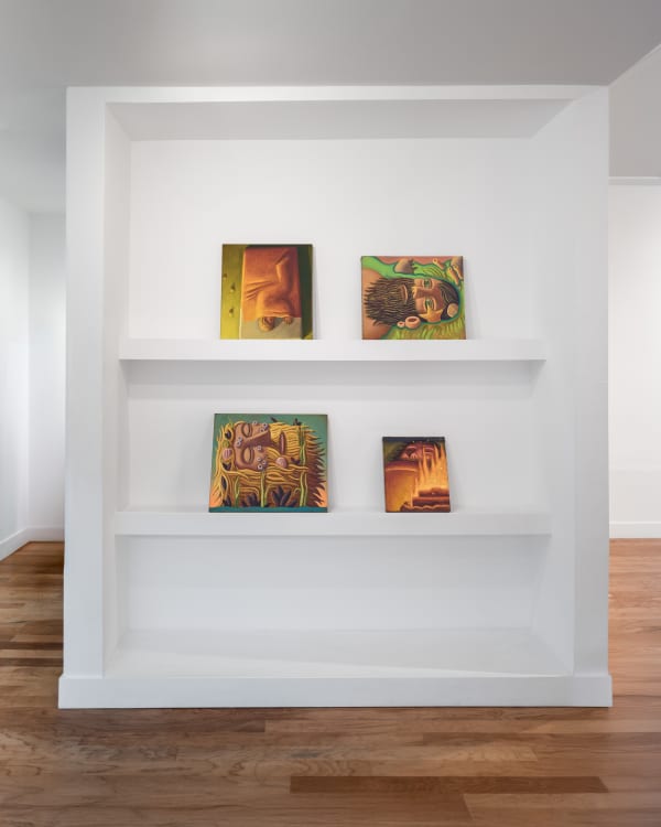 Installation view of Nat Meade: Tomorrow, the Flood at M+B, Los Angeles, 2024