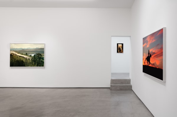 Installation view of Norm Clasen: American Icon at M+B, Los Angeles, 2025