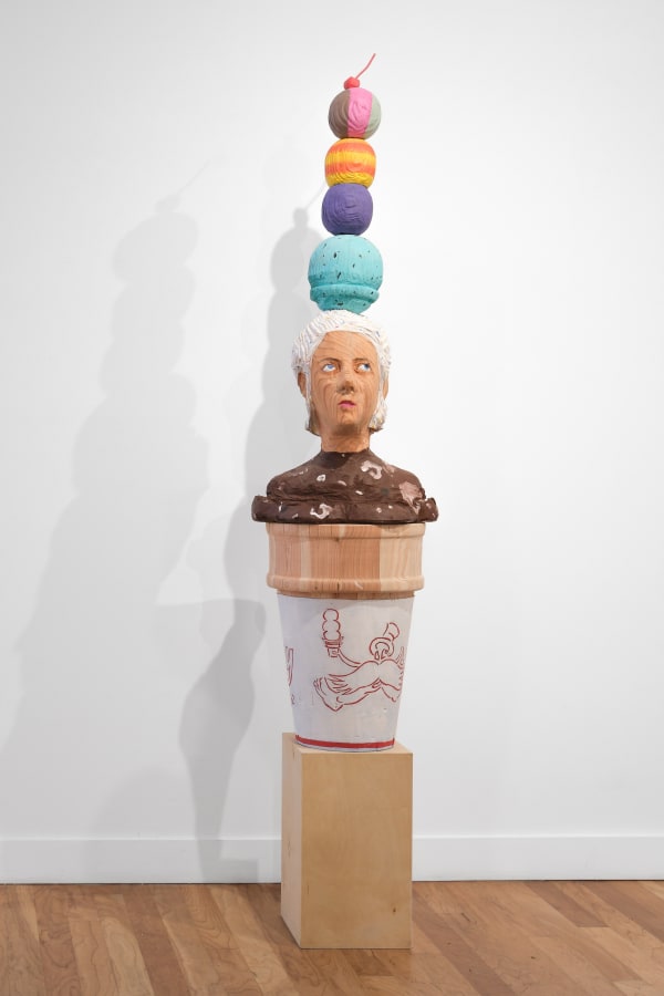 Installation view of Matthew Rosenquist & Rob Thom: Somewhere Else, Right Here at M+B, Los Angeles, 2025