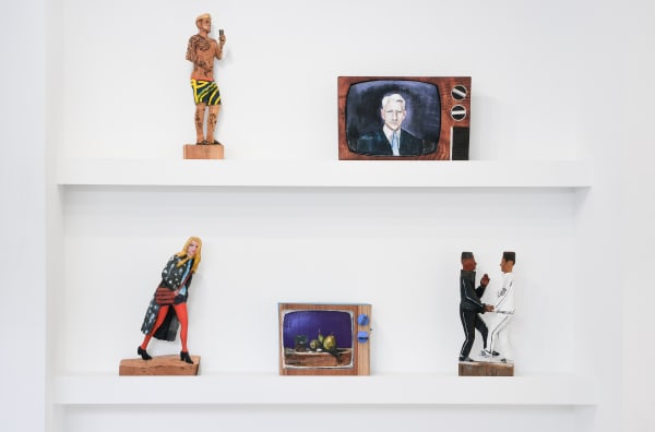 Installation view of Matthew Rosenquist & Rob Thom: Somewhere Else, Right Here at M+B, Los Angeles, 2025