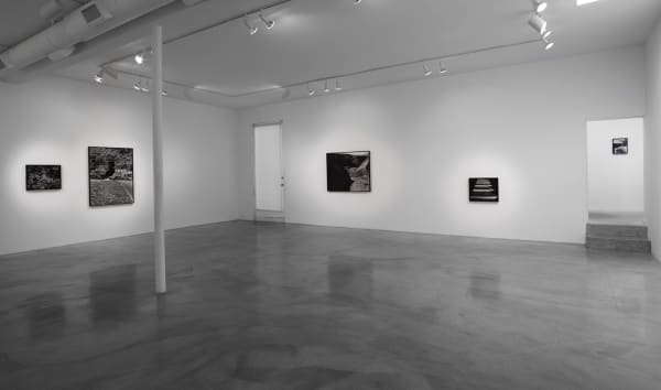 Installation view of Whitney Hubbs: The Song Itself is Already a Skip at M+B, 2013