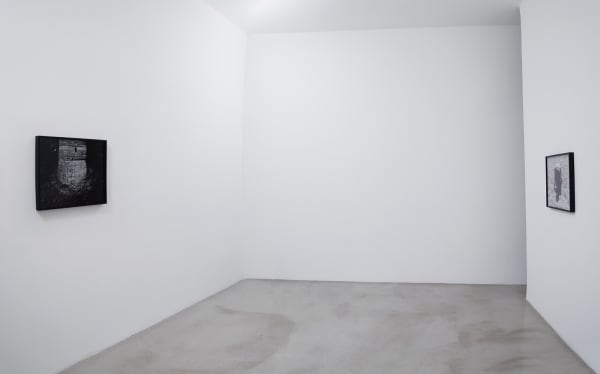 Installation view of Whitney Hubbs: The Song Itself is Already a Skip at M+B, 2013