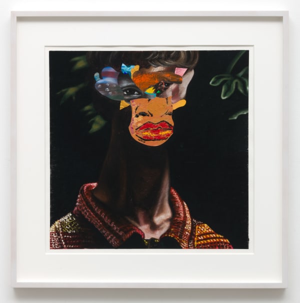 Nathaniel Mary Quinn, Mend, 2018