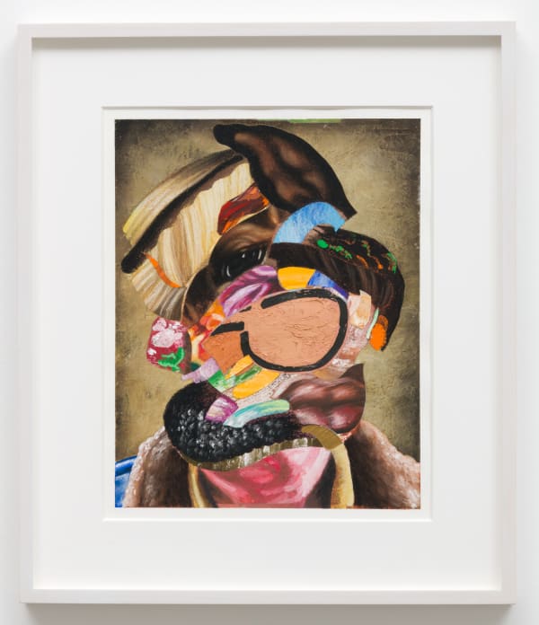 Nathaniel Mary Quinn, Over and Over, 2018