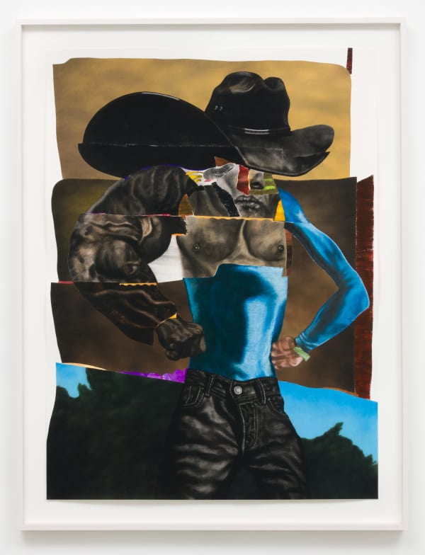 Nathaniel Mary Quinn, You Ought to Be With Me, 2018