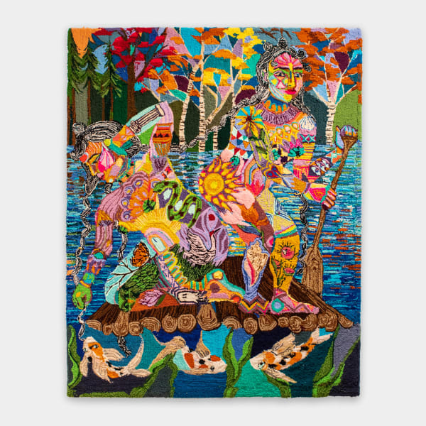 Felix Art Fair 2023 Liv Aanrud, Karla Ekatherine Canseco, Devin Farrand, Tal Regev and Ben Walker