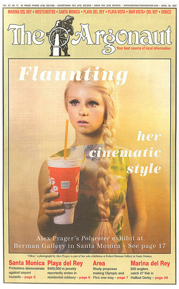 Flaunting her cinematic style