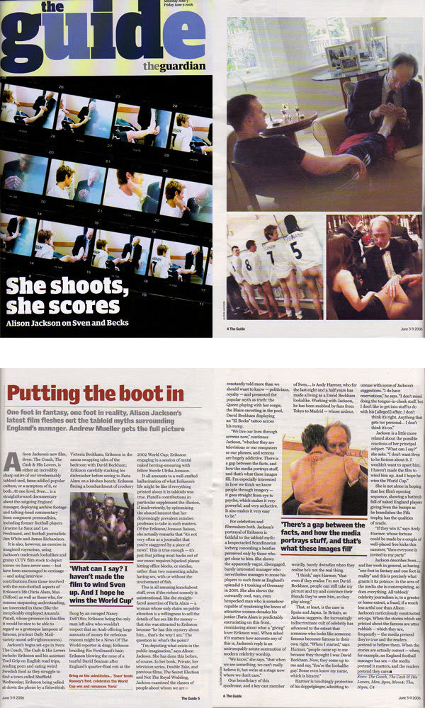 'She shoots, she scores'