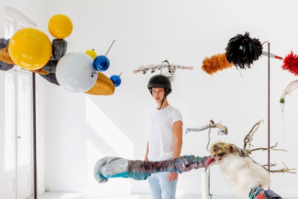 installation view, Just Stay in the Cold, Tong Kunniao, 2020, Photo by Timo Ohler, Courtesy Hua International